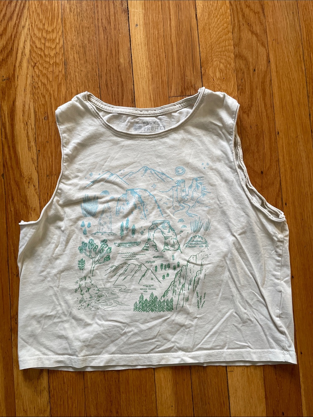 Parks Project Light Yellow Tank